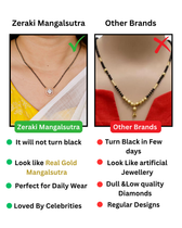 Suhana Full Black Beads Mangalsutra - Image 3