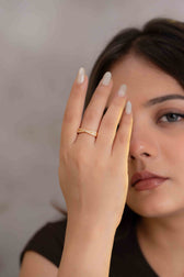 Twinkle Bow Adjustable Ring - Image 2