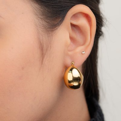 Levisha Earrings. (18K Gold Plated)