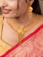 Varnika gold necklace set - Image 2
