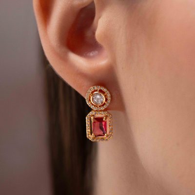 Ruby Earrings